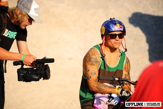 DSP Media Joonas Vinnari Leogangin BikeParkissa kuvaus hommissa.
